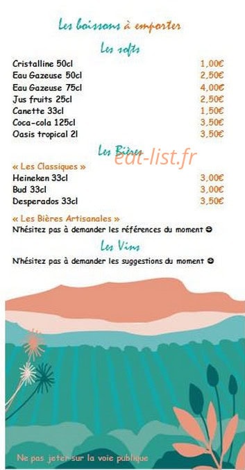 Chez gousse d'ail — carte page 5