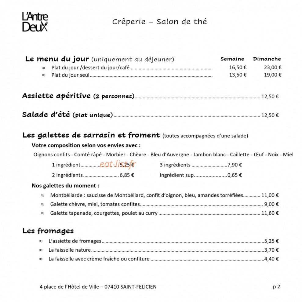 L'antre-deux — carte page 2
