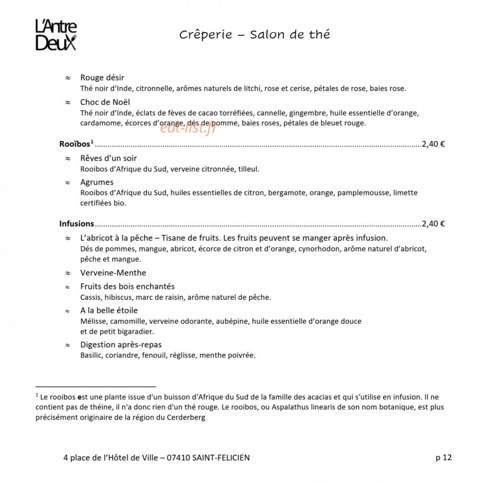 L'antre-deux — carte page 12