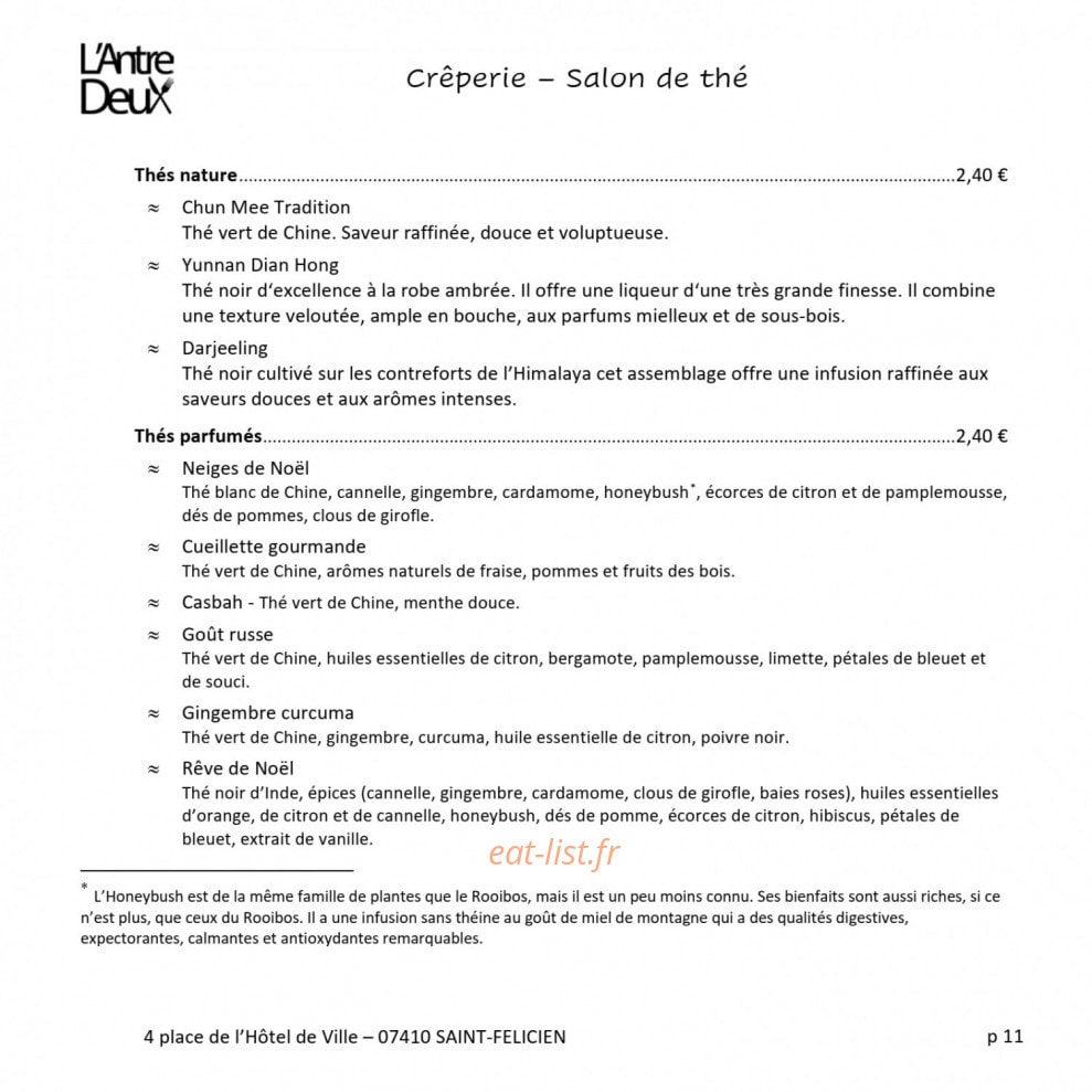 L'antre-deux — carte page 11