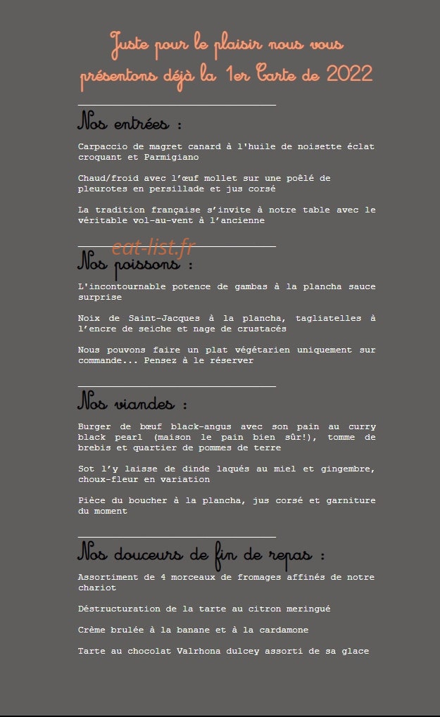 La Récré — carte page 2