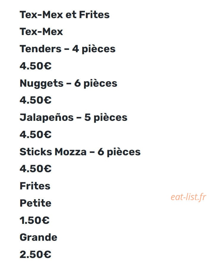 Harmonie Food — carte page 10