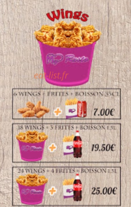 My Resto — carte page 4