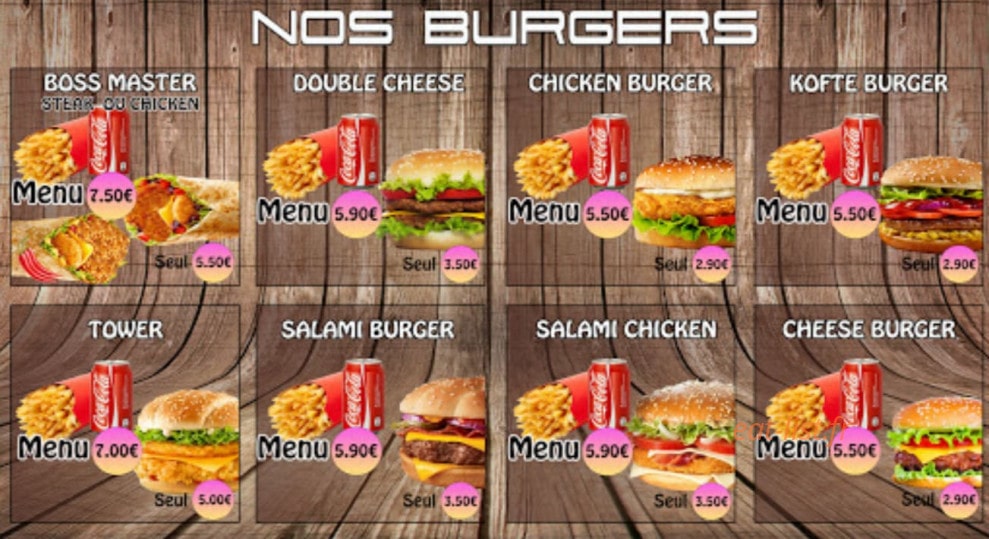 My Resto — carte page 6