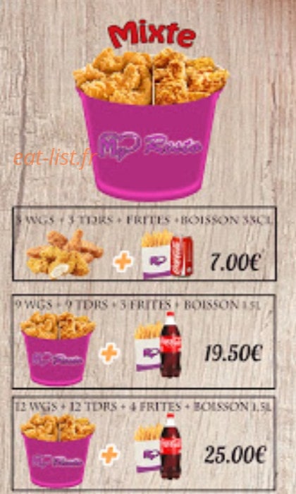 My Resto — carte page 5