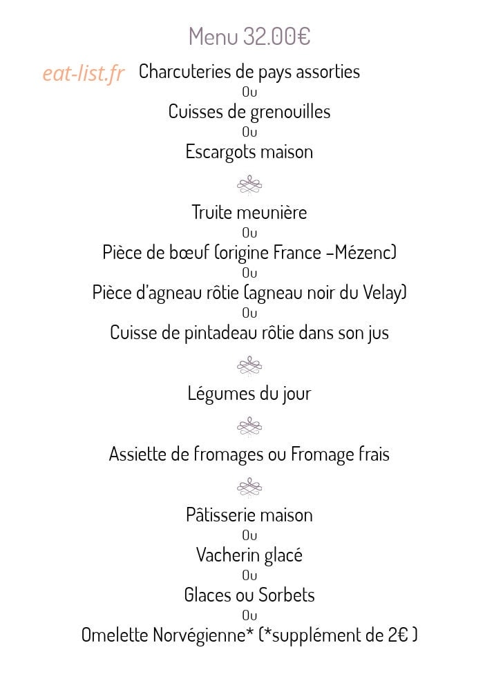 L'Ange Gourmand — carte page 2