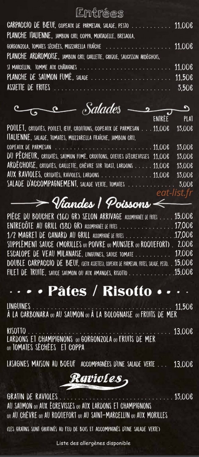 Le San Raffaelo — carte page 1