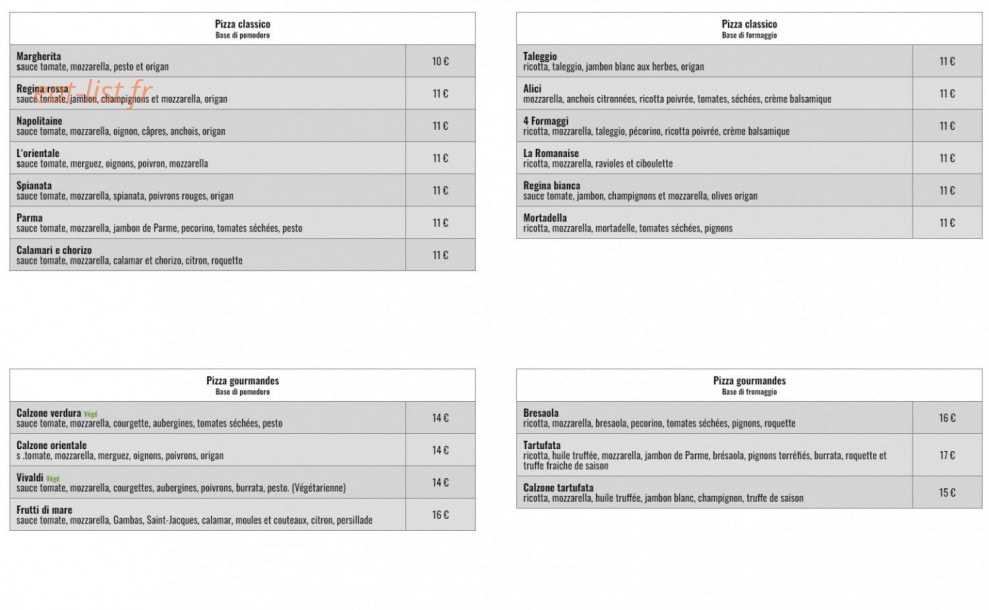 Mezzo Mezzo — carte page 2