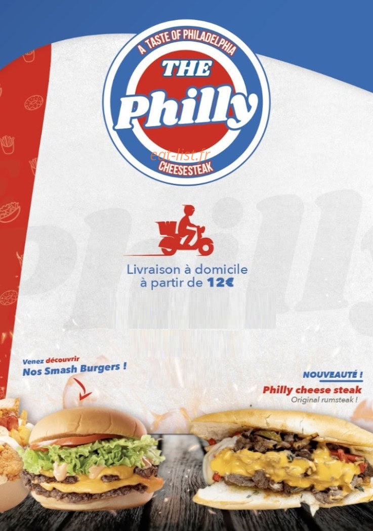 The philly — carte page 1