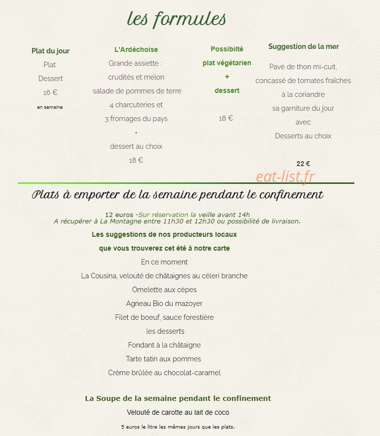 La Montagne — carte page 1