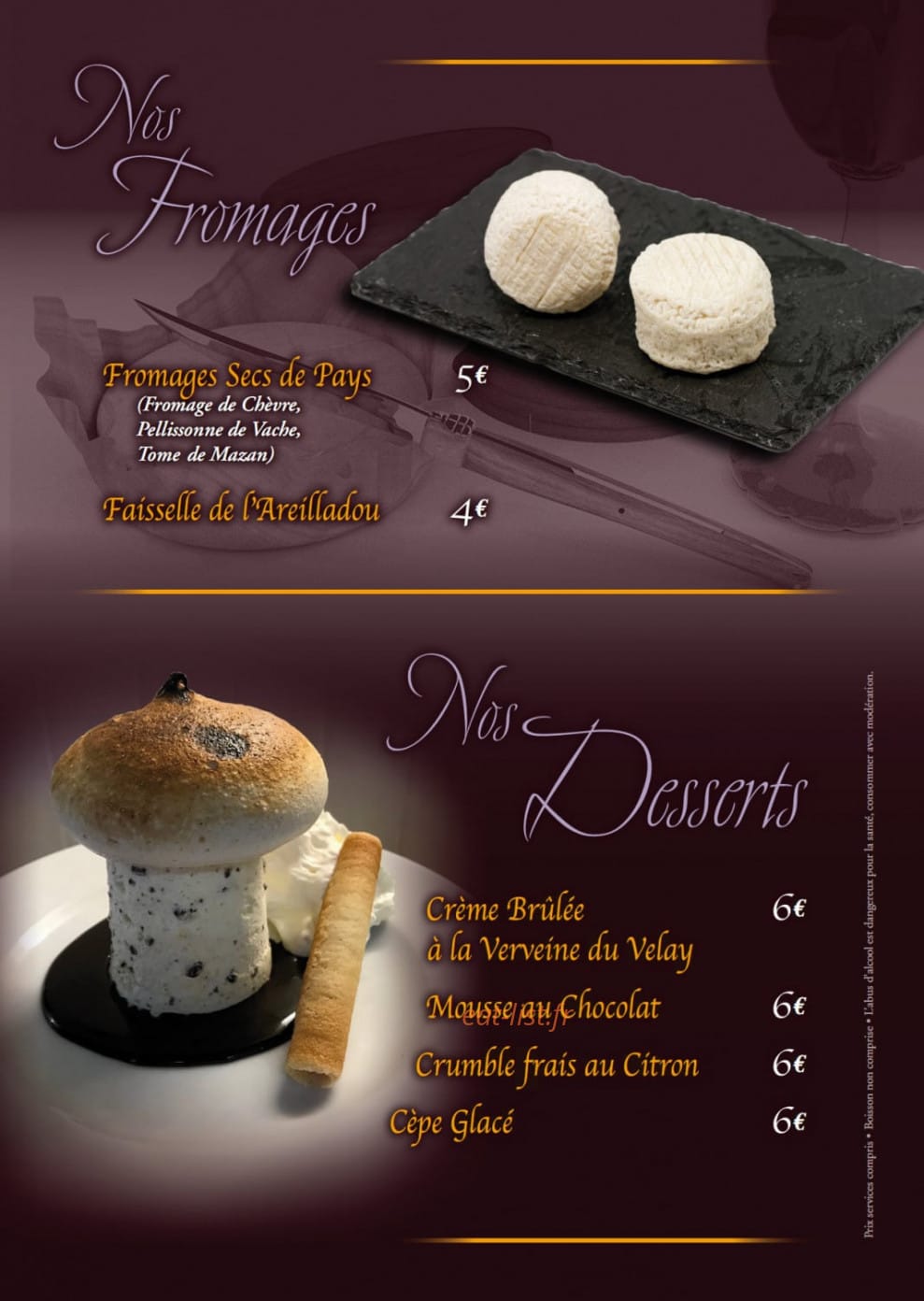 Hôtel des Cévennes — carte page 3