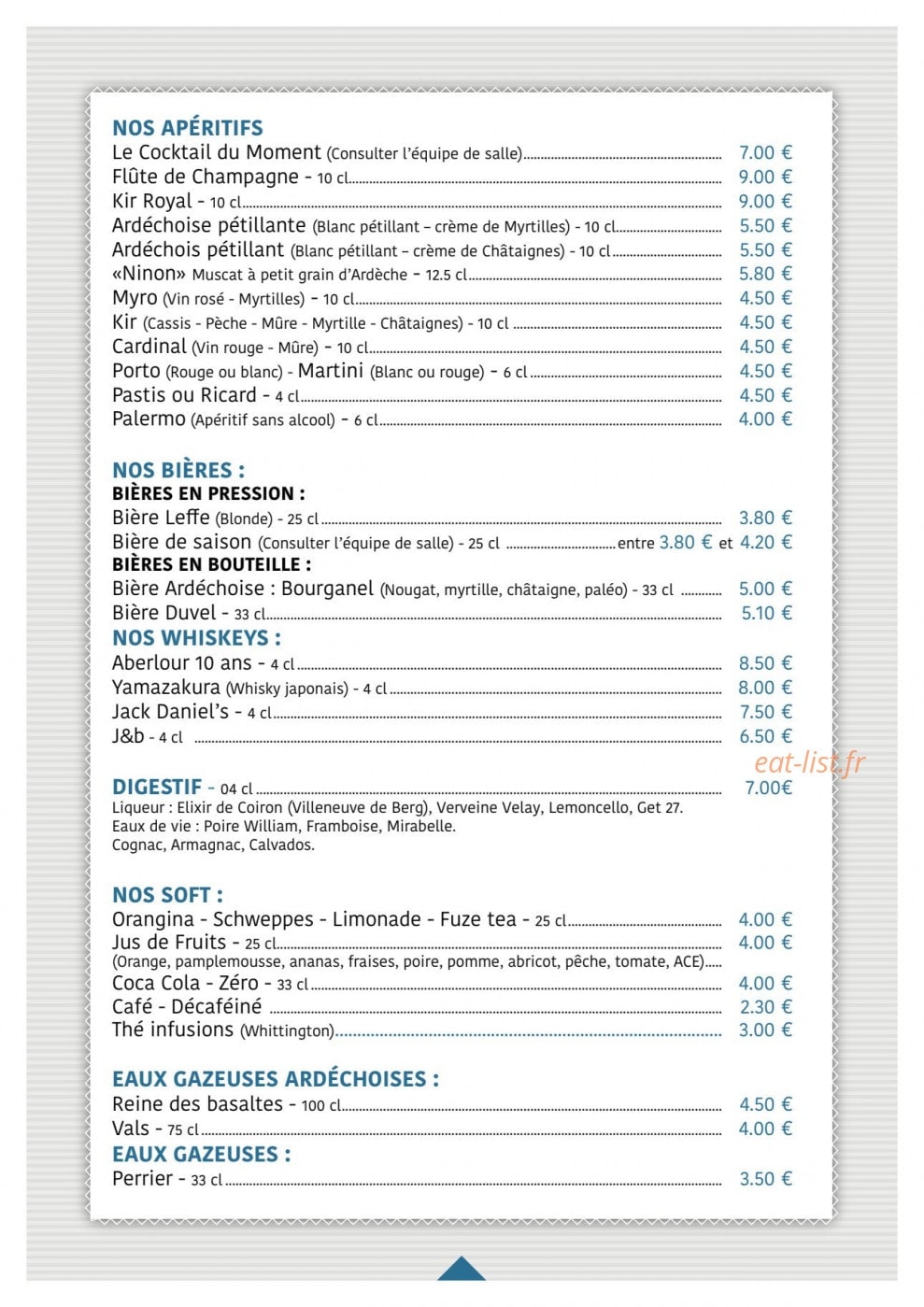 Le Mas de Mon Père — carte page 2
