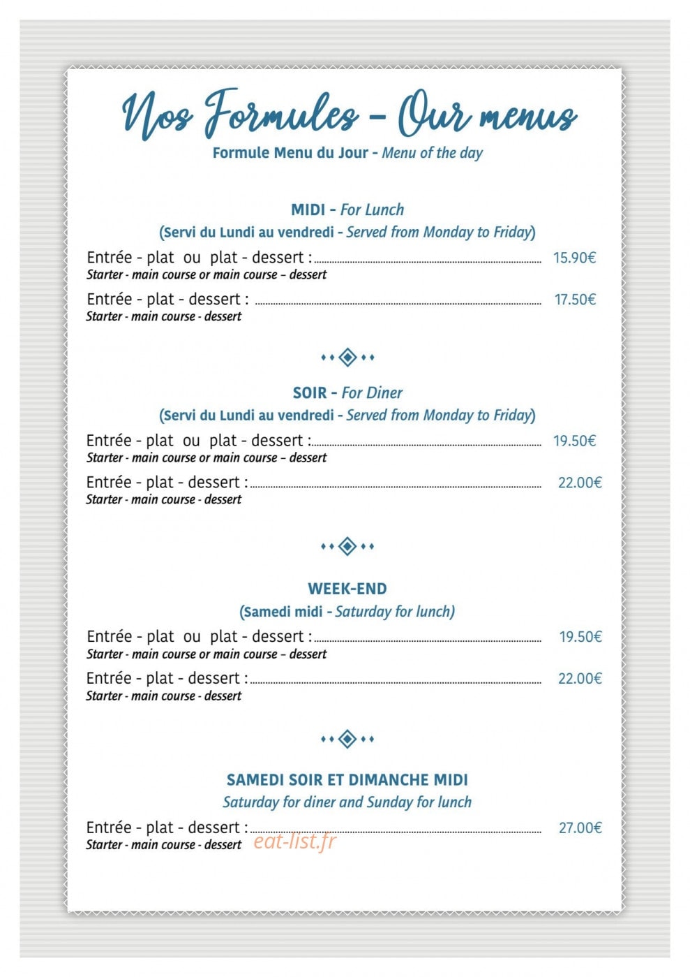 Le Mas de Mon Père — carte page 3