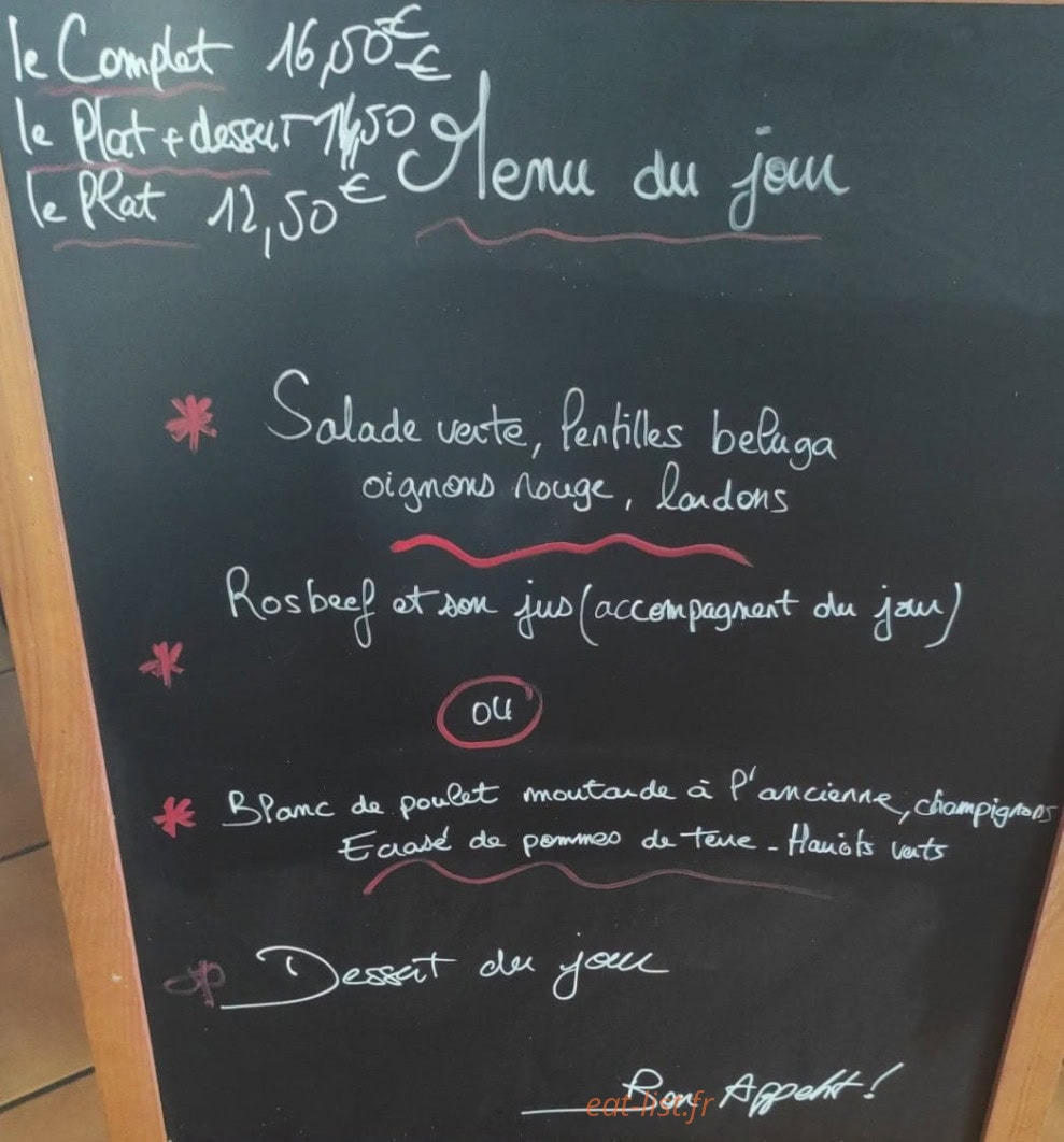 Le saint jean — carte page 1