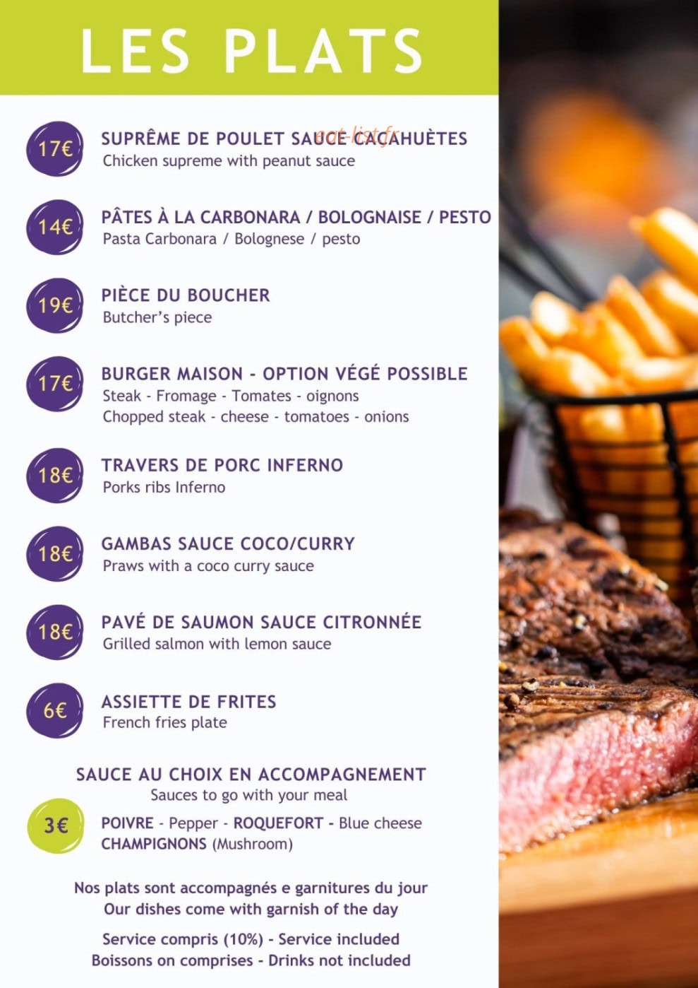 Les Arches — carte page 1
