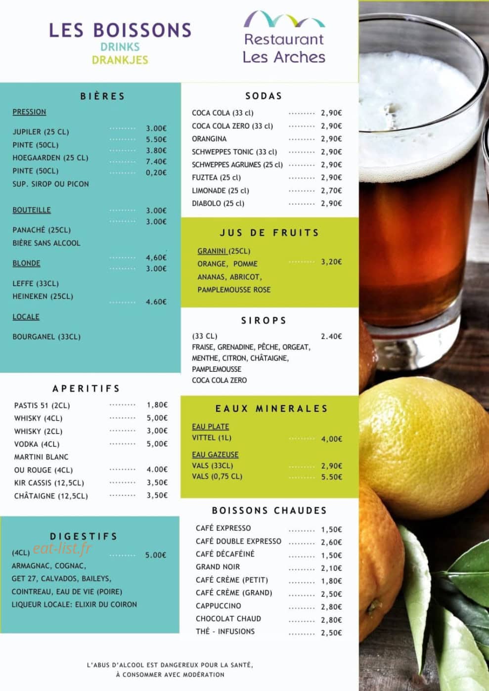 Les Arches — carte page 2