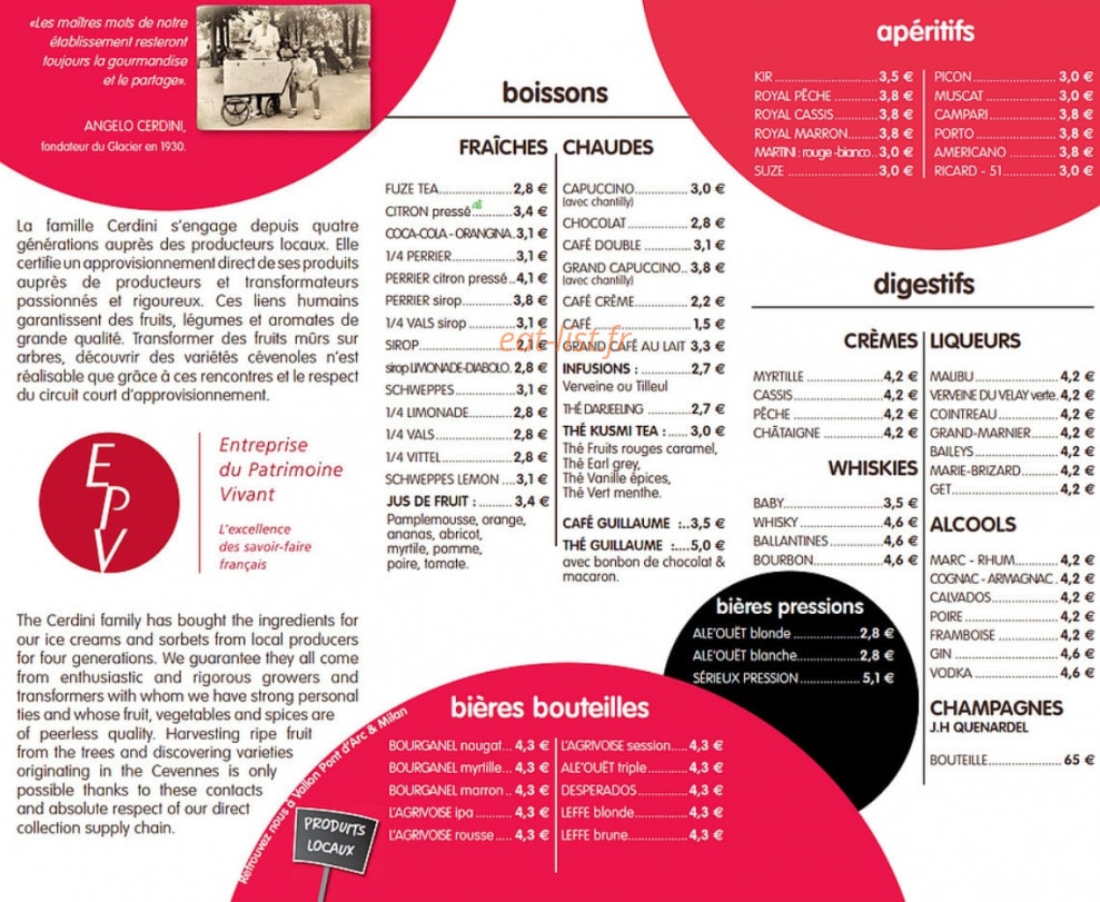 Glacier Beatrix — carte page 8