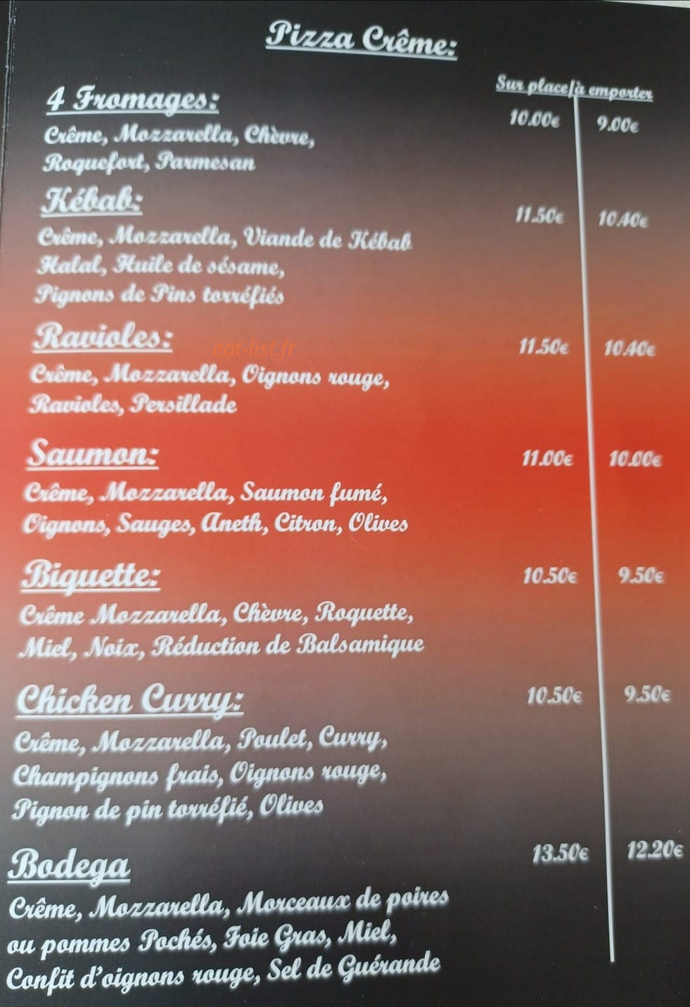 La bodega — carte page 3