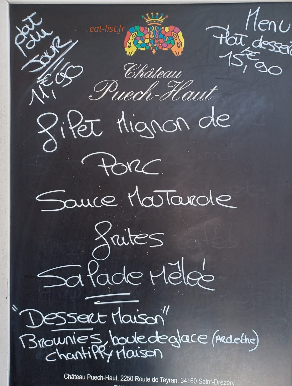 La bodega — carte page 1