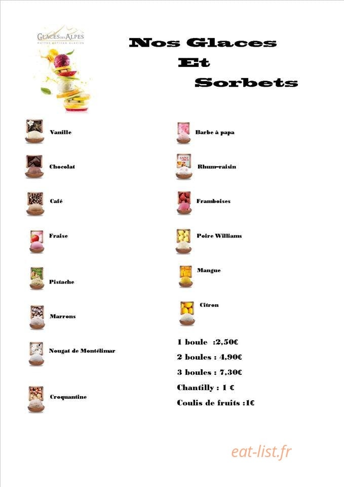 Le Vals Gourmet — carte page 4