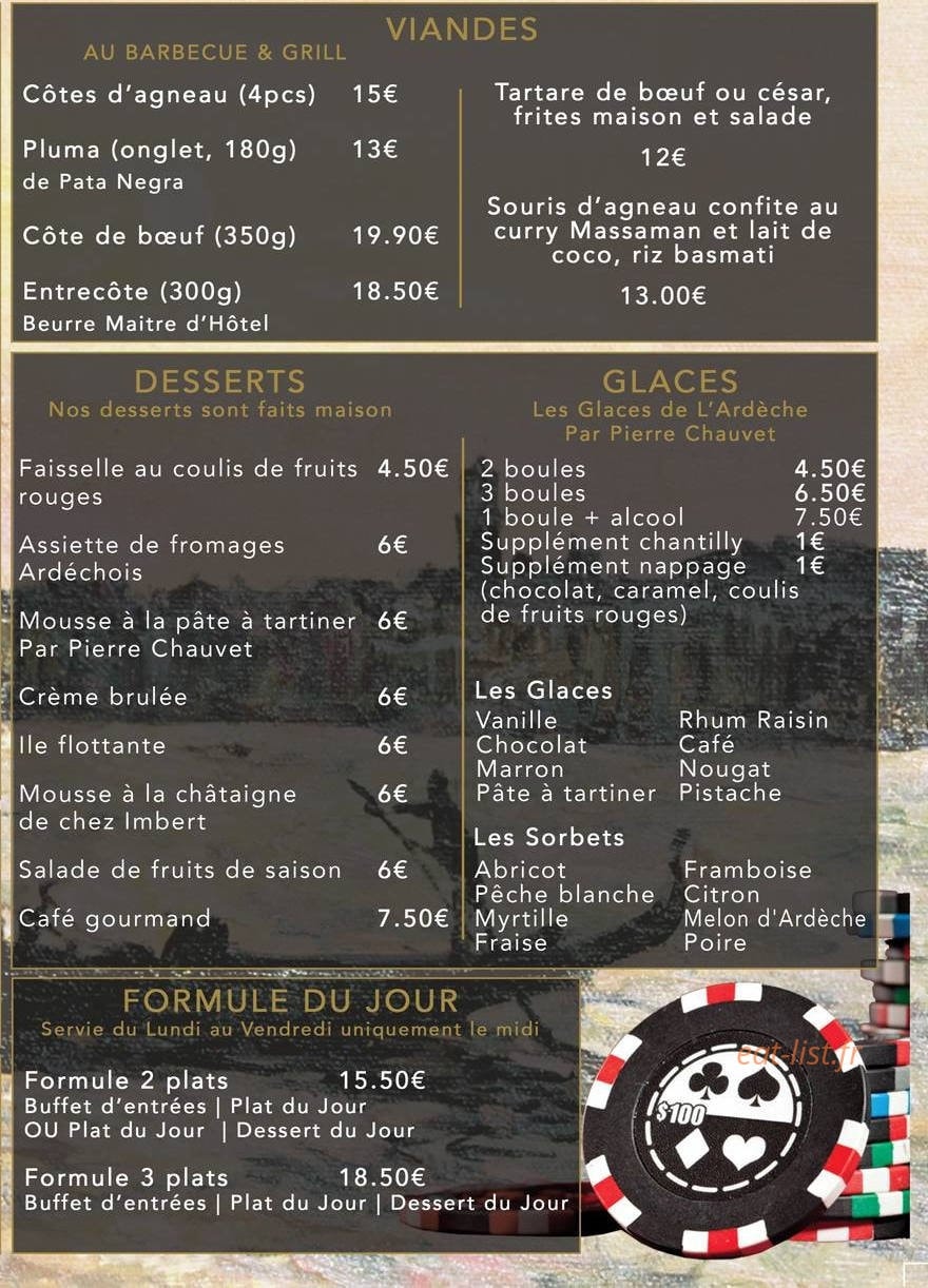 Le Venetian — carte page 3