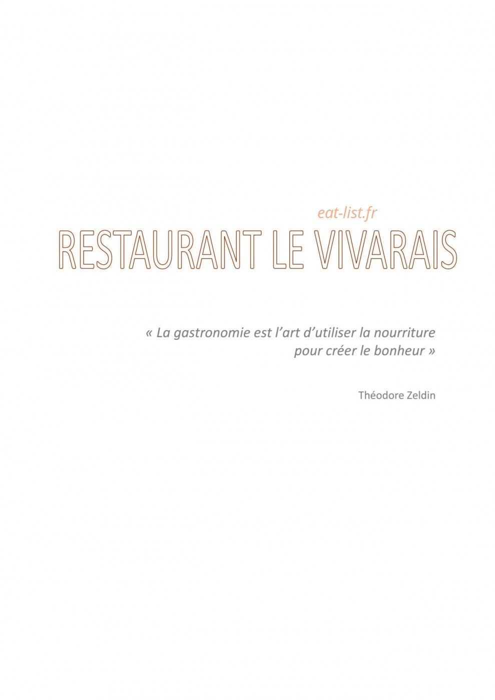 Le Vivarais — carte page 1