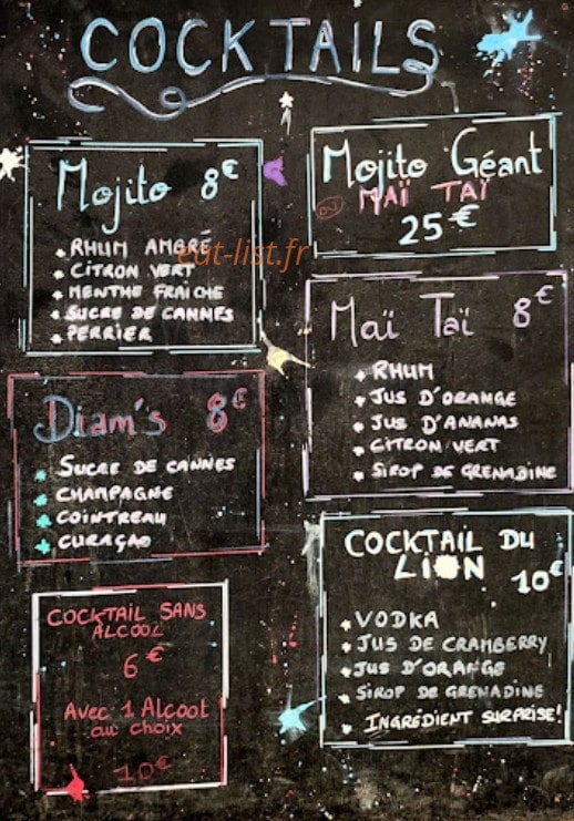 La Petite Curière — carte page 2