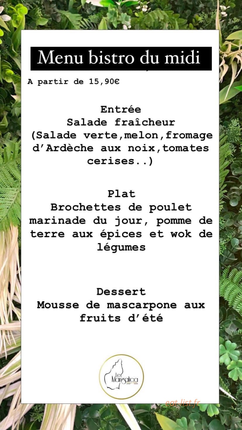 Le Mangalica — carte page 1