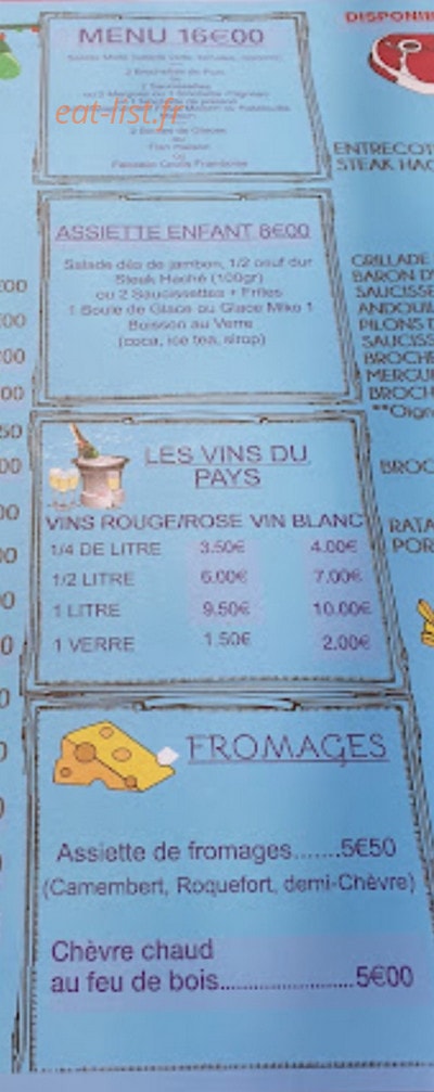 Les Flots Bleus — carte page 2