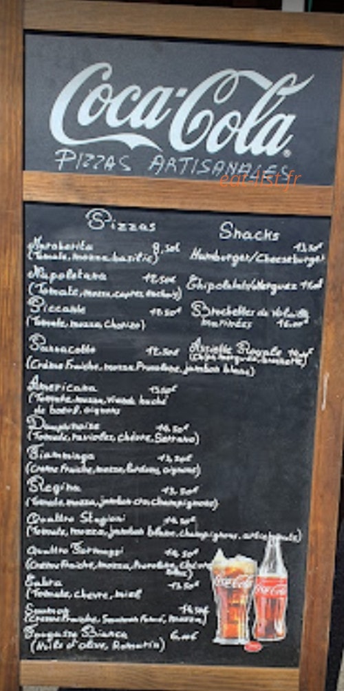 Les Touristes — carte page 1
