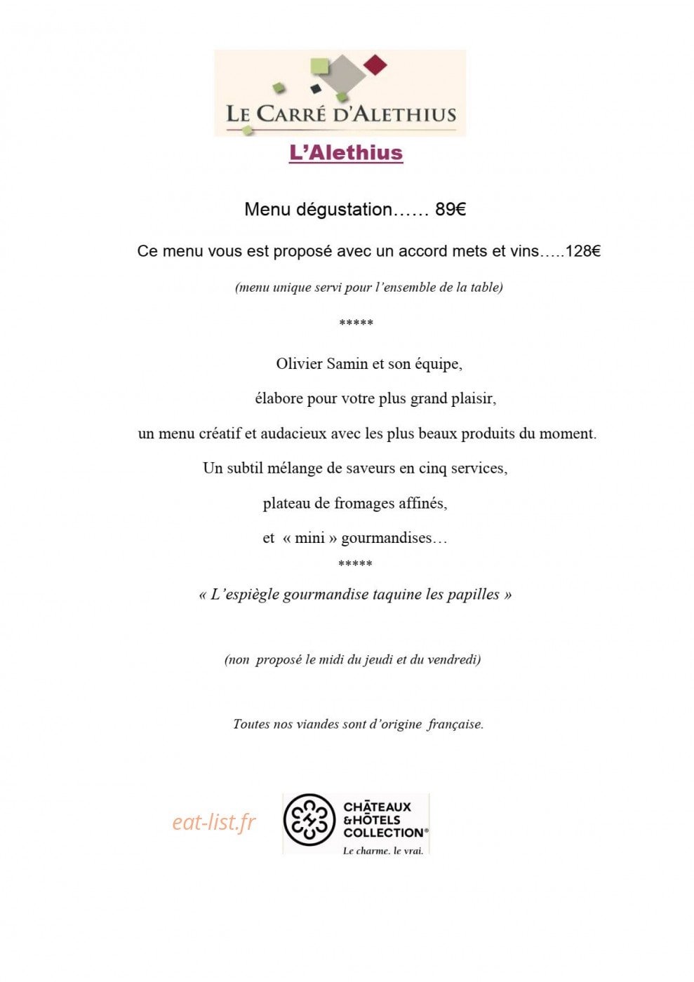 Le Carré d'Alethius — carte page 5