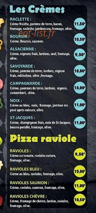 Pizza l'Ardechoise — carte page 5