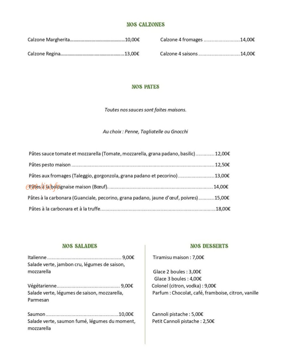 Carmen — carte page 2