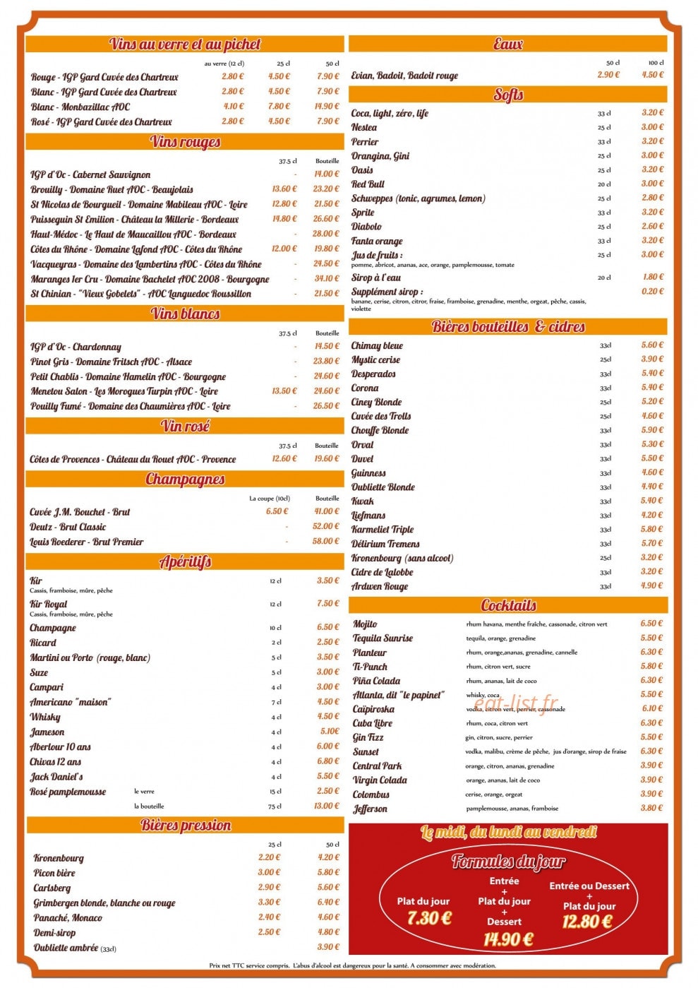 Central Park — carte page 2