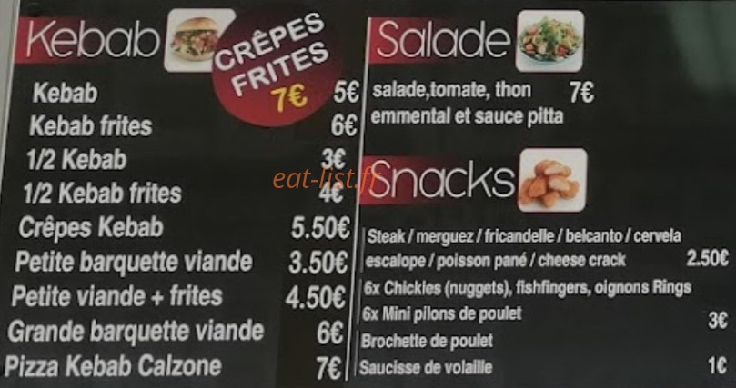 Chez Ludo — carte page 2