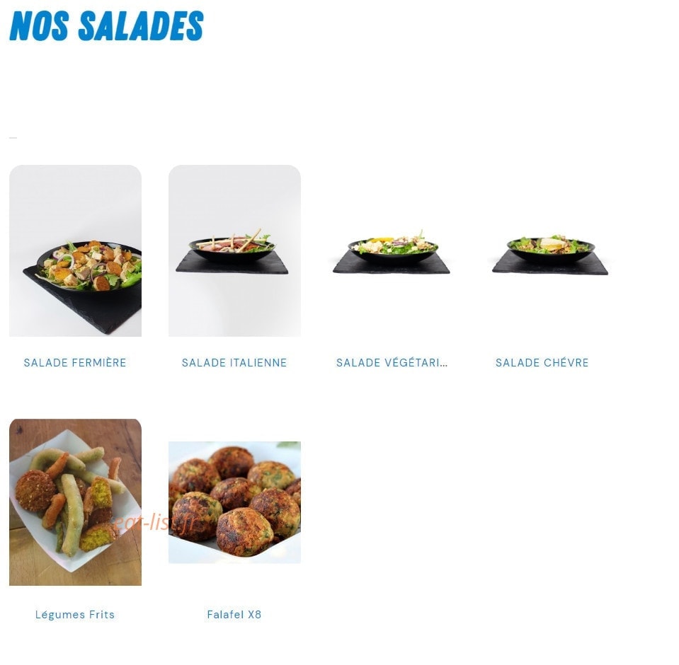 Chez Nono — carte page 5