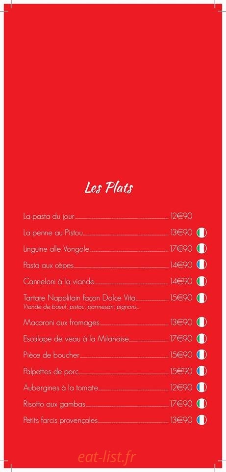Dolce Vita — carte page 2