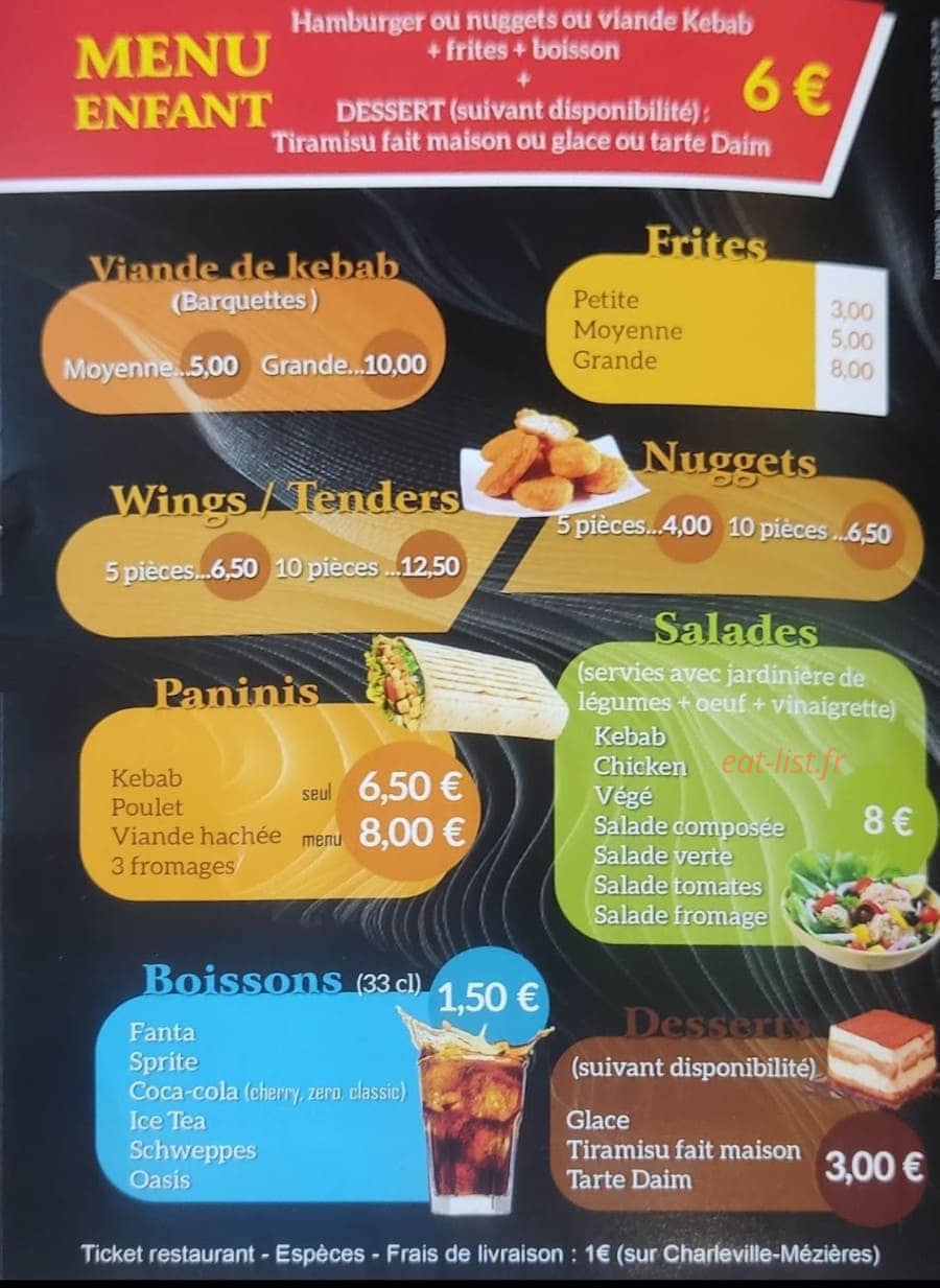 French tacos — carte page 3