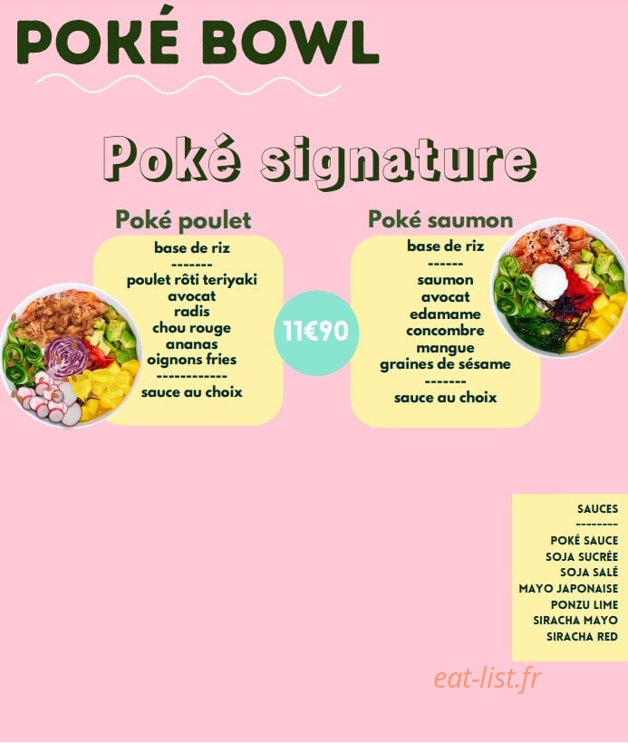 Island Poké — carte page 1