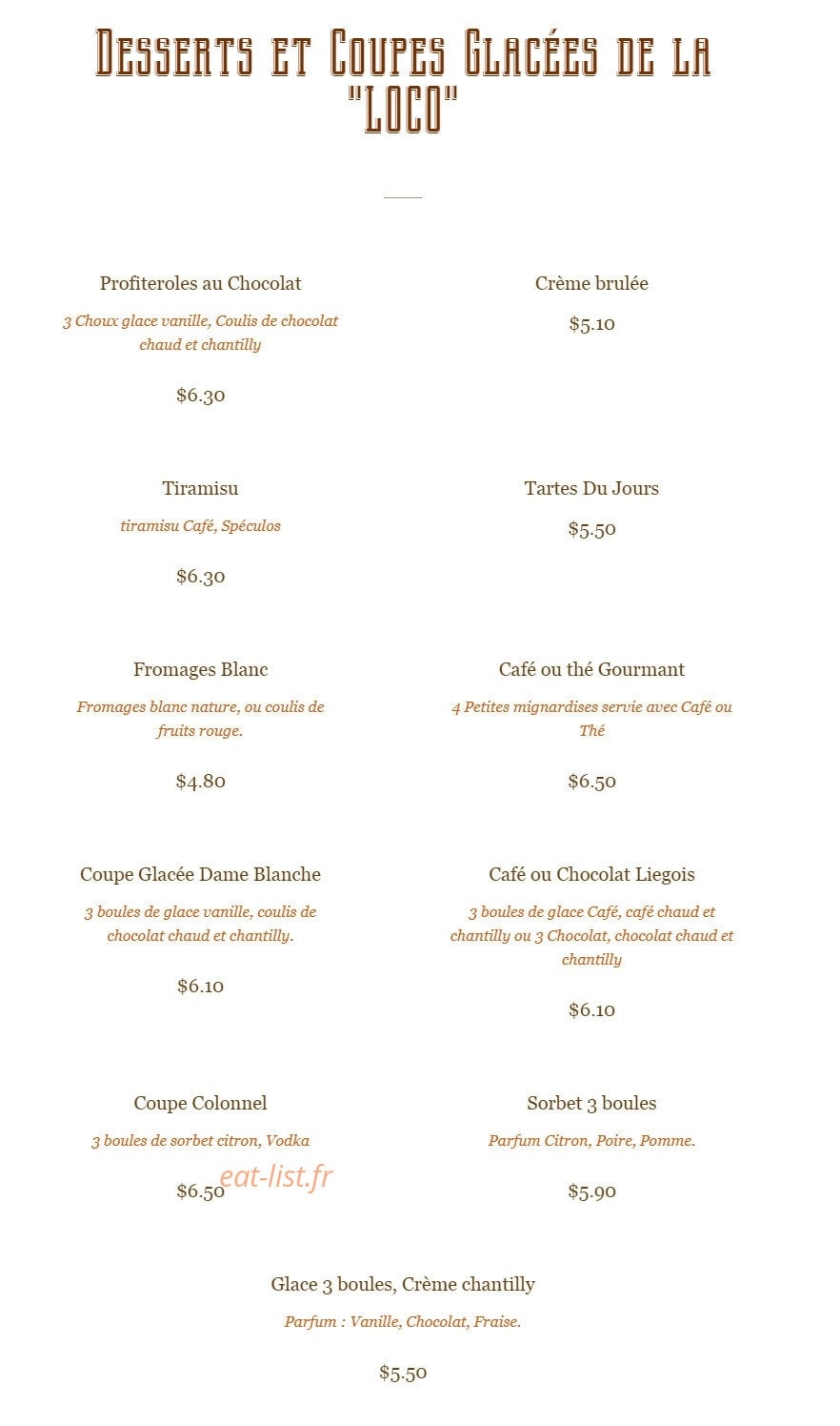 La Locomotive — carte page 4