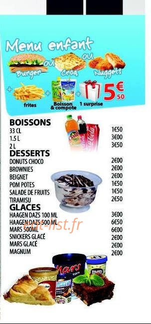 Le P'tit Regal — carte page 4