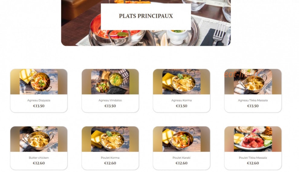 Le Thali — carte page 5
