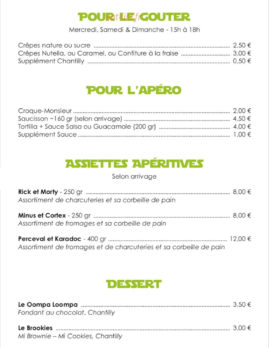 Ma Poulperie — carte page 2