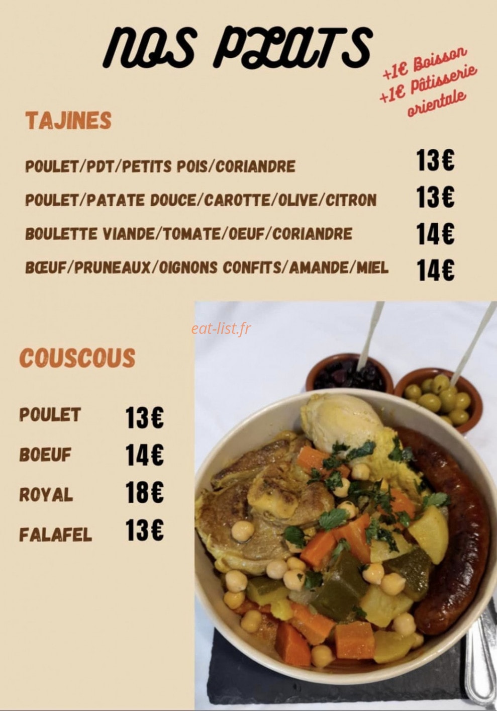 O'Smoothie — carte page 2
