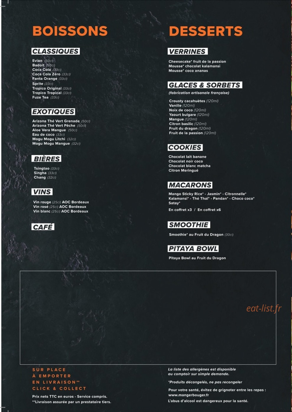Pitaya — carte page 4