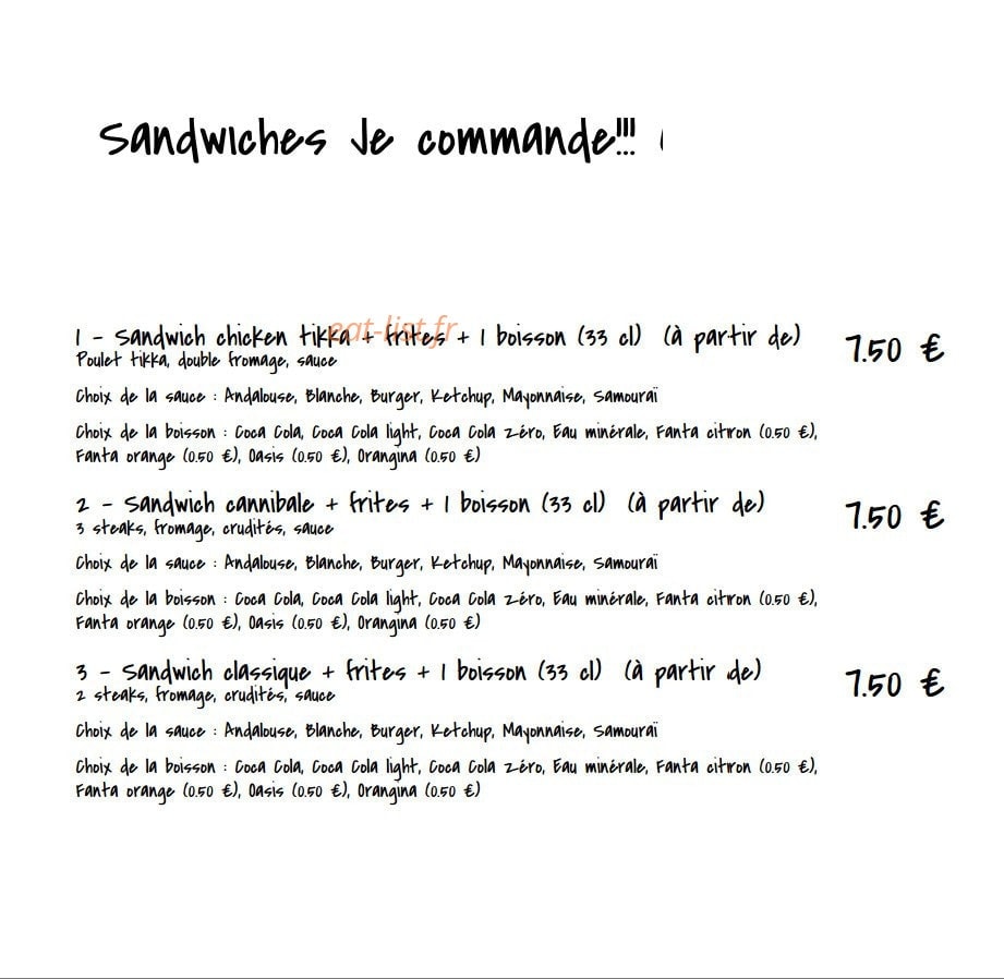 Pizza Nostra — carte page 2