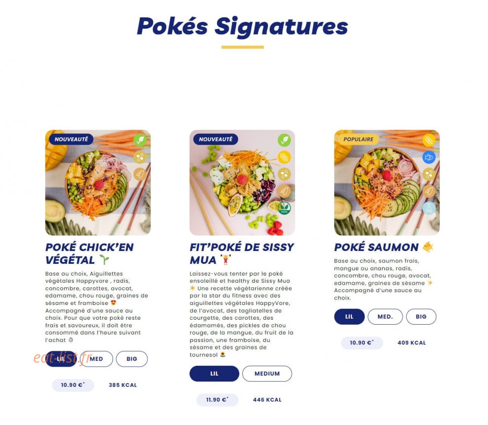 Pokawa — carte page 5