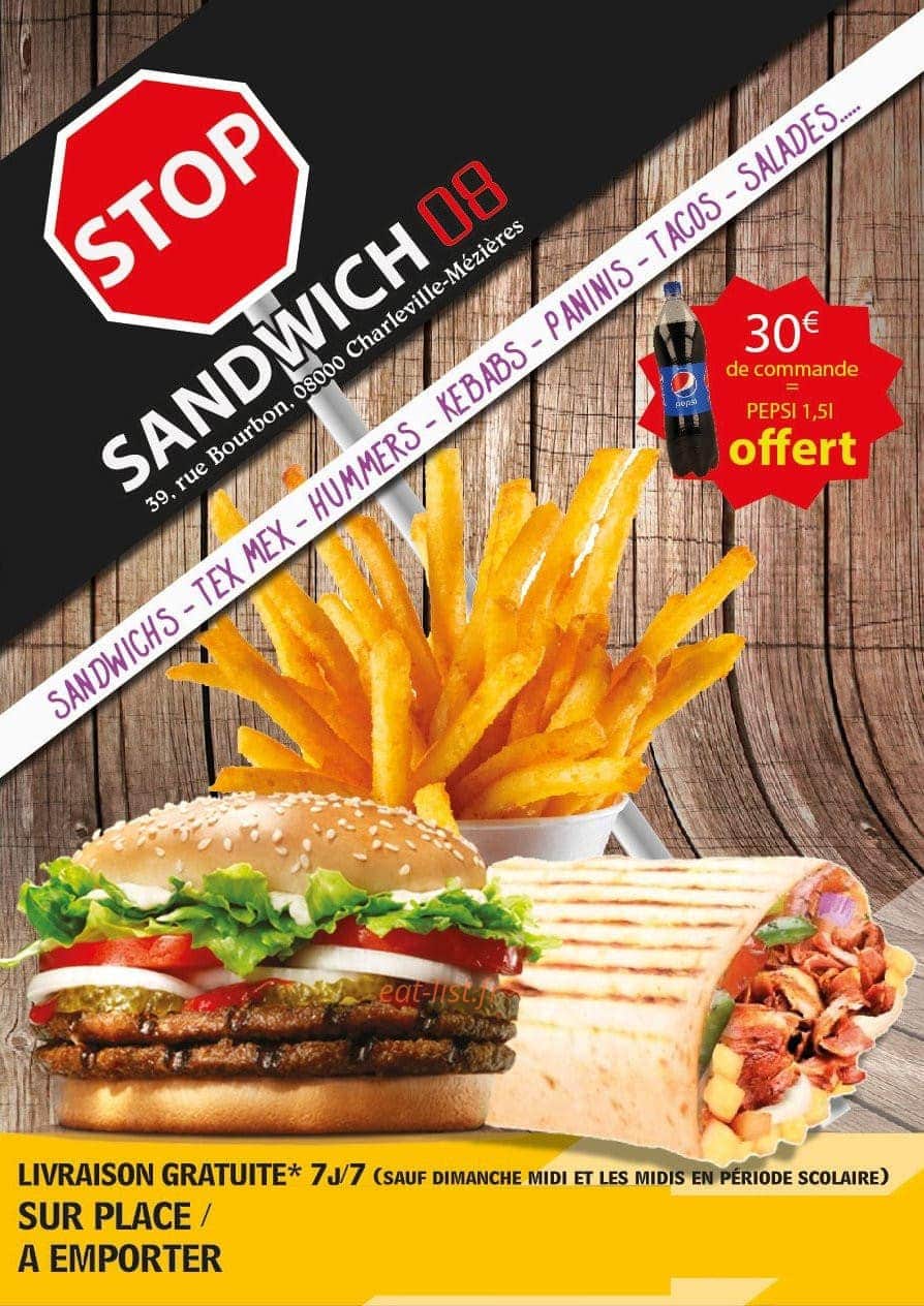 Stop Sandwich 08 — carte page 1
