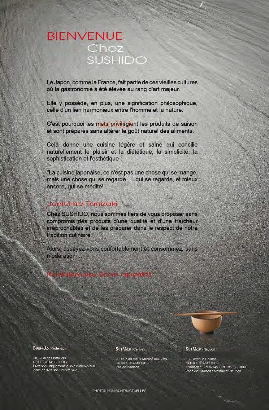 Sushido — carte page 15