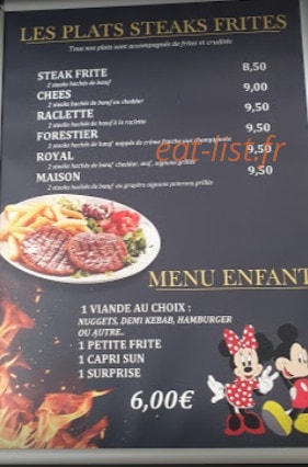 Istanbul kebab — carte page 3